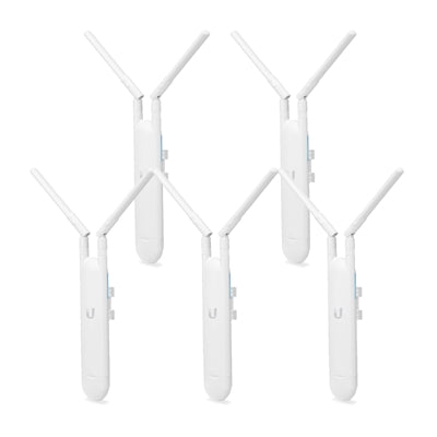 Ubiquiti UniFi AC1300 Mesh Access Point Outdoor PoE 5-Pack UAP-AC-M Ubiquiti UniFi AC1300 Mesh Access Point Outdoor PoE 5-Pack UAP-AC-M